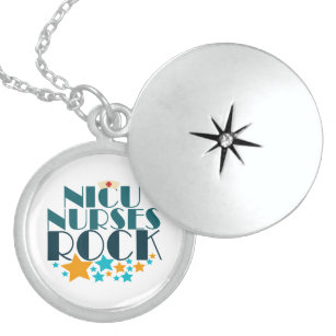 NICU Nurses Rock Locket Necklace