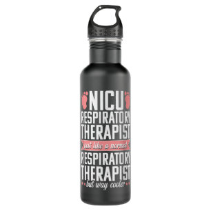 NICU Respiratory Therapist Funny Therapy Practitio Stainless Steel Water Bottle