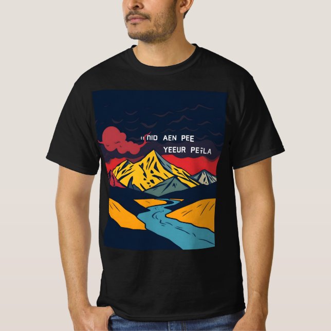  "Nid Aen Pee Yeeur Pela - The Mystery Tee" T-Shirt (Front)