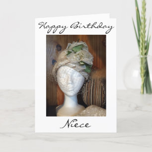 "NIECE" AND A VERY LOVELY LADY = BIRTHDAY CARD