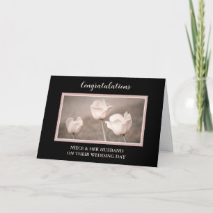 Niece and Her Husband Wedding Day Congratulations Card