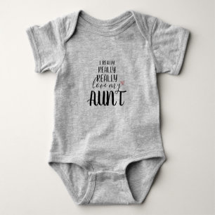 Niece Aunt Outfit Baby Bodysuit