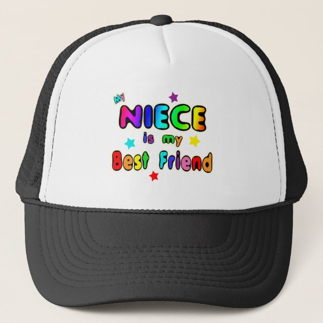Niece Best Friend Trucker Hat (Front)