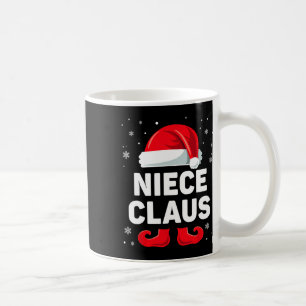 Niece Claus Christmas Matching Family Group Funny Coffee Mug