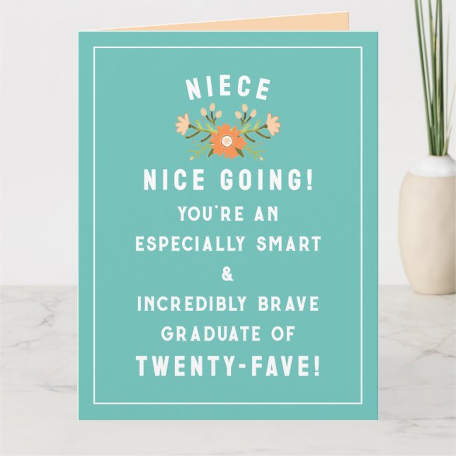 Niece Graduation 2025 Card (Front)