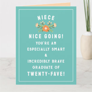 Niece Graduation 2025 Card