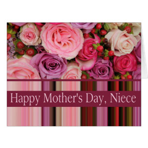 Niece   Happy Mother's Day rose card