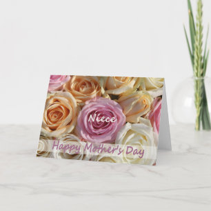 Niece   Happy Mother's Day rose card