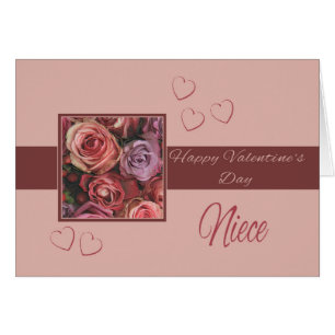 Niece Happy Valentine's Day Roses