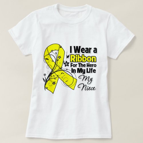 Niece Hero in My Life Sarcoma T_Shirt