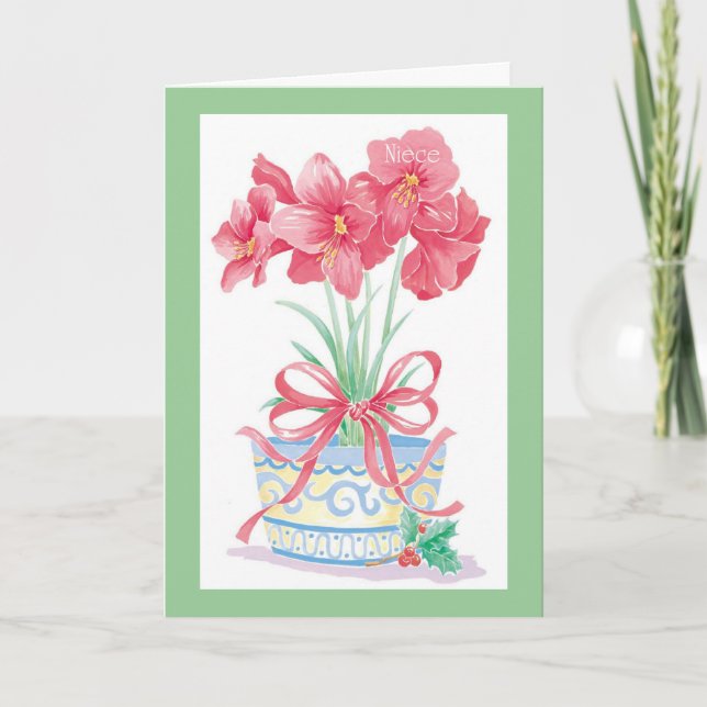 Niece Holiday Card (Front)