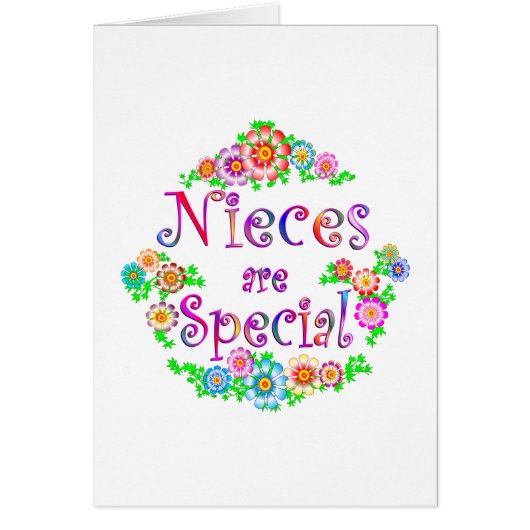NIECES are Special Cards (Front)
