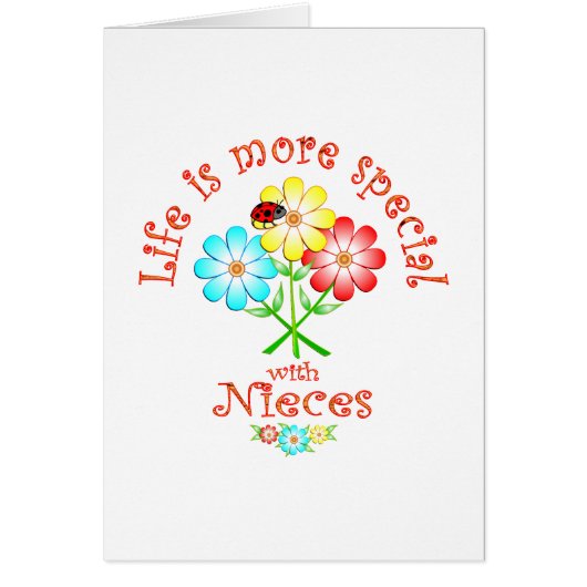 Nieces are Special Cards (Front)
