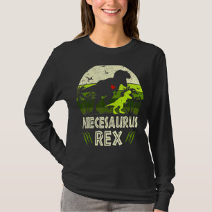 Niecesaurus T Rex Dinosaur Niece Saurus Family Mat T-Shirt