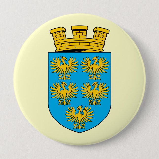 niederoesterreich, Austria Button (Front)