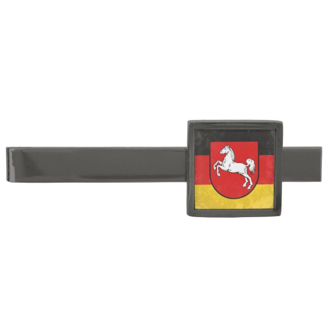 Niedersachsen Gunmetal Finish Tie Bar (Front)