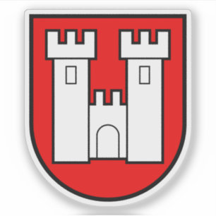 Niedersimmental district coat of arms, Switzerland Sticker