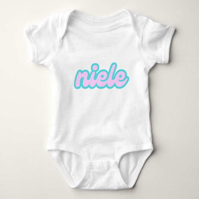 Niele Baby Outfit Bodysuit (Front)