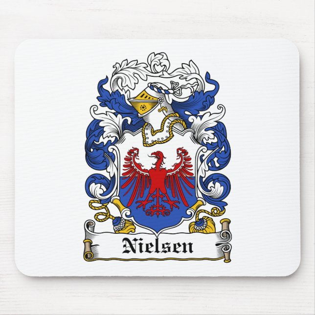Nielsen Family Crest Mouse Pad (Front)