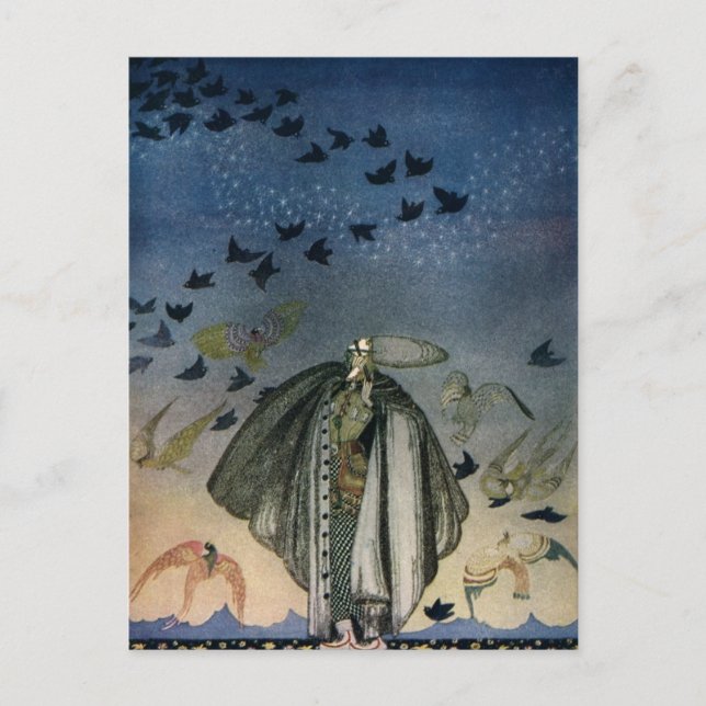 Nielsen's East of the Sun and West of the Moon Postcard (Front)