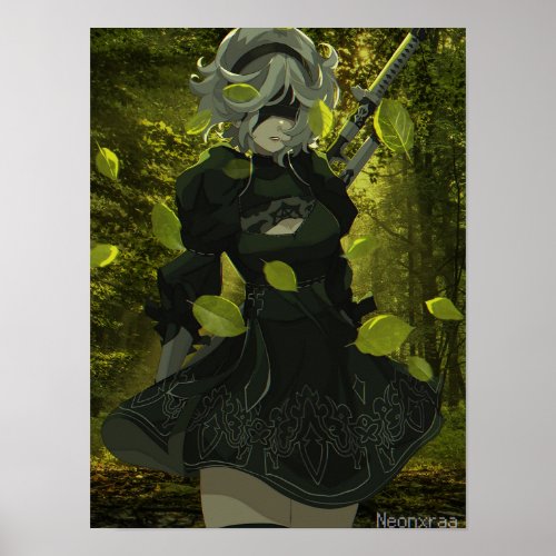 Nier 2B Poster