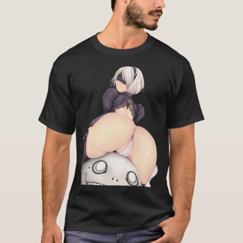 Nier Automata 2B       T_Shirt