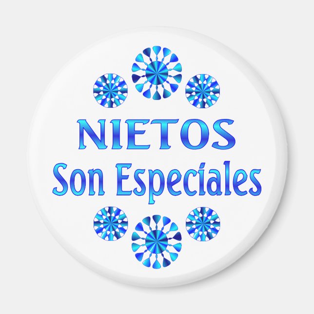 Nietos Son Especiales Magnet (Front)