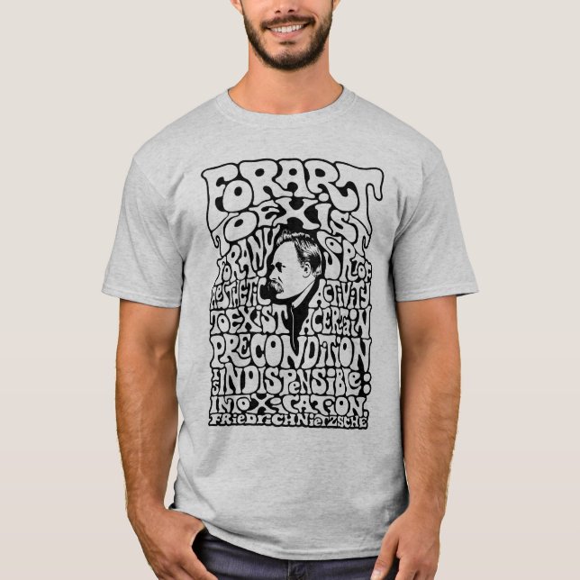 Nietzsche - Art T-Shirt (Front)