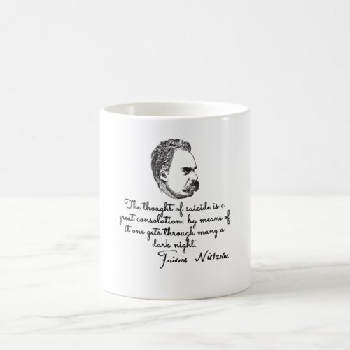 Nietzsche book coffee mug