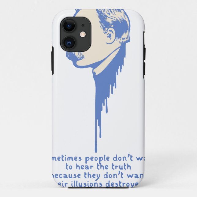 Nietzsche Illusions Case-Mate iPhone Case (Back)