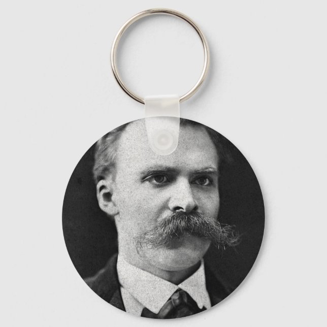 Nietzsche Keychain (Front)