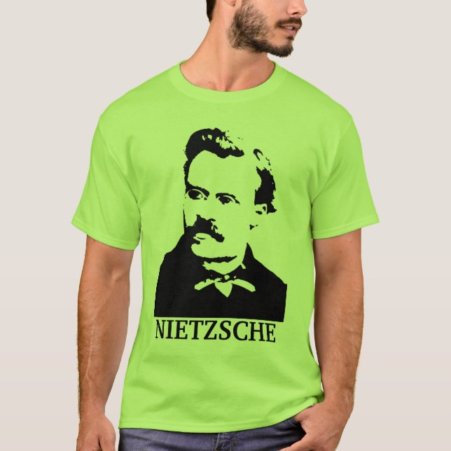 Nietzsche Monochrome Style 2 T-Shirt (Front)