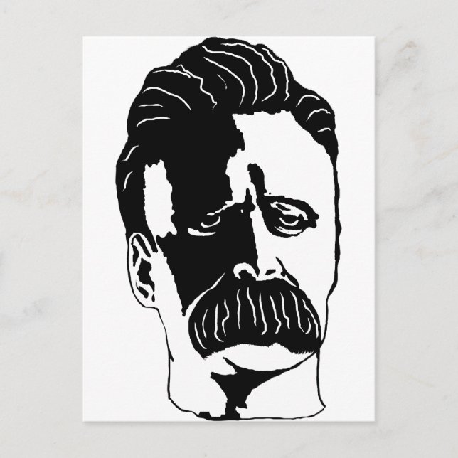 Nietzsche Postcard (Front)