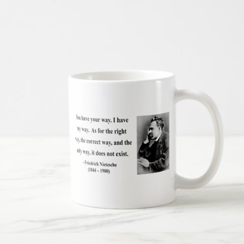 Nietzsche Quote 1b Coffee Mug