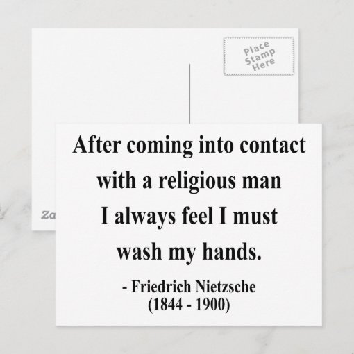 Nietzsche Quote 3a Postcard Zazzle