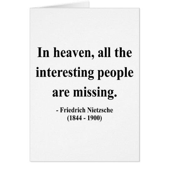 Nietzsche Quote 4a Card