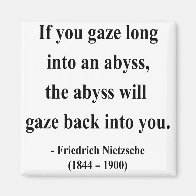 Nietzsche Quote 4a Magnet (Front)