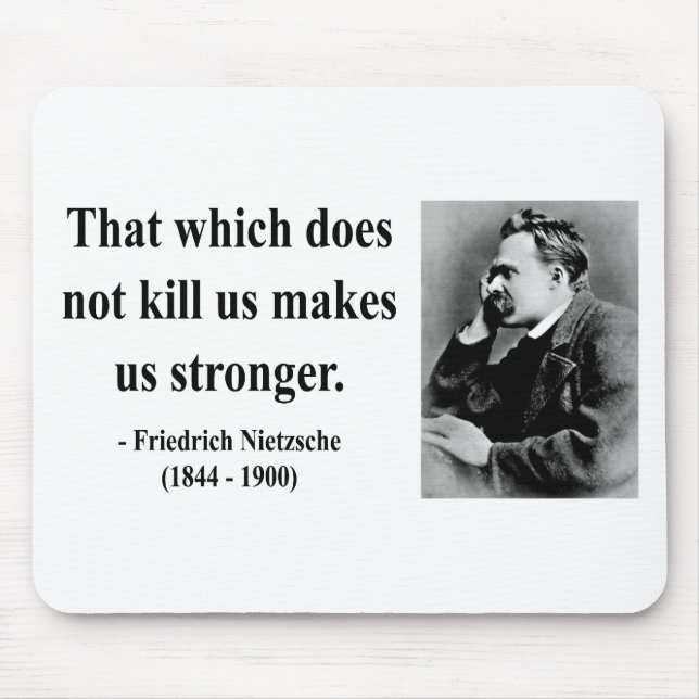 Nietzsche Quote 5b Mouse Pad (Front)