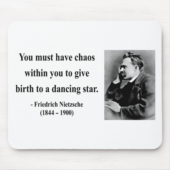 Nietzsche Quote 6b Mouse Pad (Front)