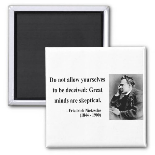 Nietzsche Quote 9b Magnet