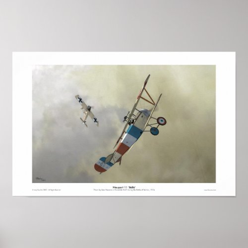 Nieuport 11 BB Poster