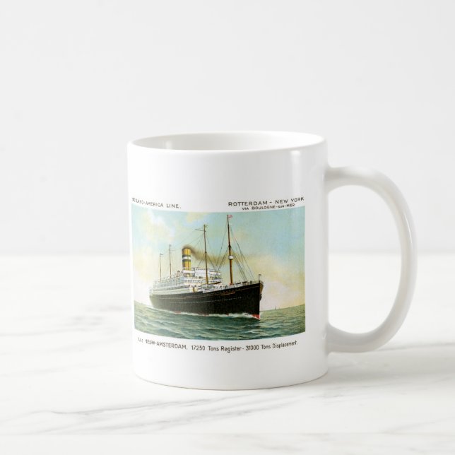 Nieuw Amsterdam of 1906 Coffee Mug (Right)