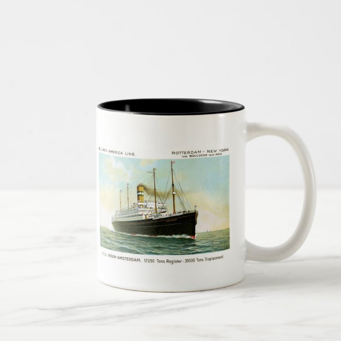 Nieuw Amsterdam of 1906 Coffee Mugs