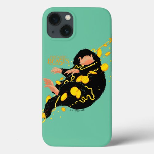 Niffler Floating With Gold iPhone 13 Case