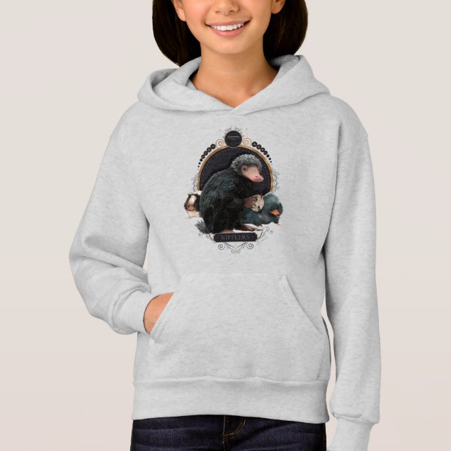 NIFFLER™s Art Nouveau Portrait Hoodie (Front)