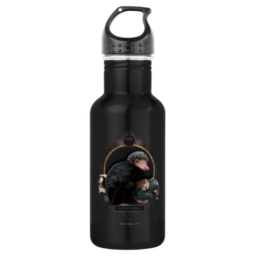 NIFFLERs Art Nouveau Portrait Stainless Steel Water Bottle