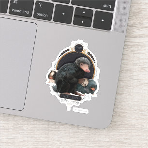 NIFFLER™s Art Nouveau Portrait Sticker