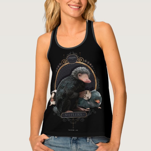 NIFFLER™s Art Nouveau Portrait Tank Top (Front)