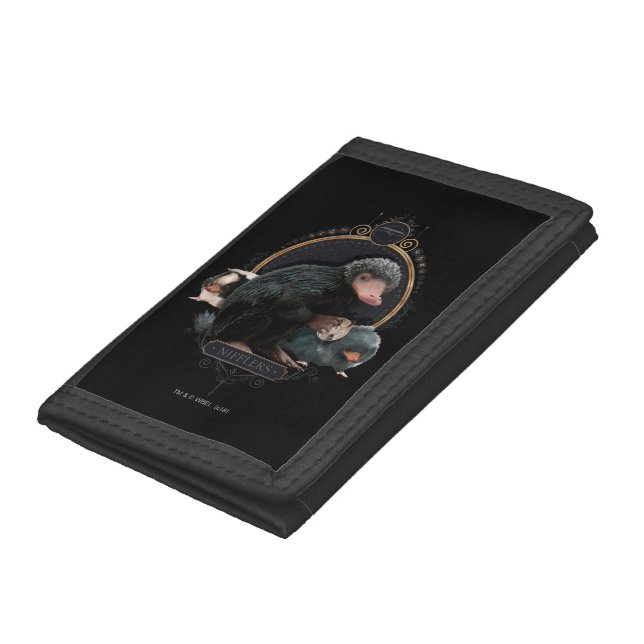 NIFFLER™s Art Nouveau Portrait Trifold Wallet (Bottom)