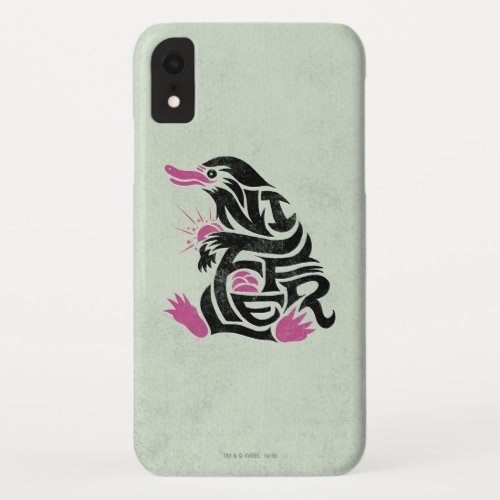 NIFFLERâ Typography Graphic iPhone XR Case